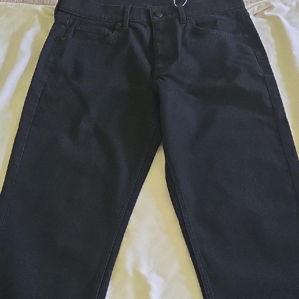 Men's Black Straight-Leg Jeans - Classic Everyday Style